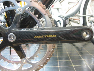 レコードクランク ゴールド文字